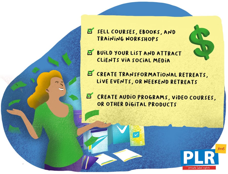 How Can You Make Money Using PLR Content?